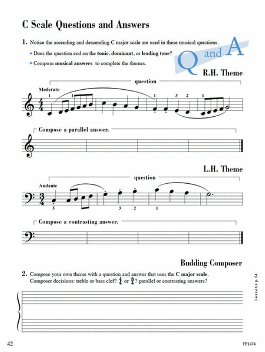 Accelerated Piano Adventures for the Older Beginner Piano Method scores gallery preview page 5