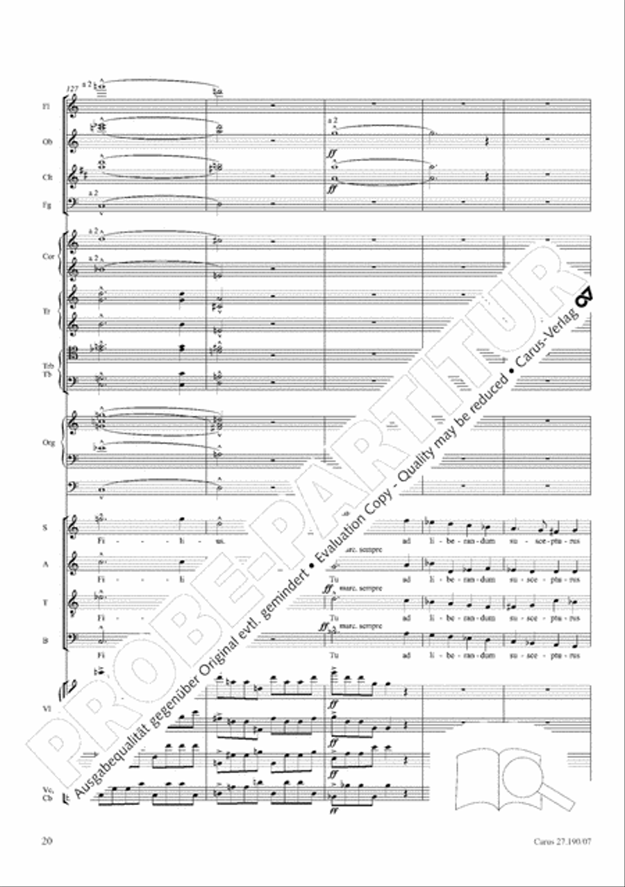 Te Deum 4-Part scores gallery preview page 28