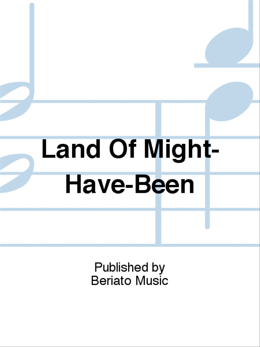 Land Of Might-Have-Been Piano, Vocal, Guitar scores gallery preview page 1
