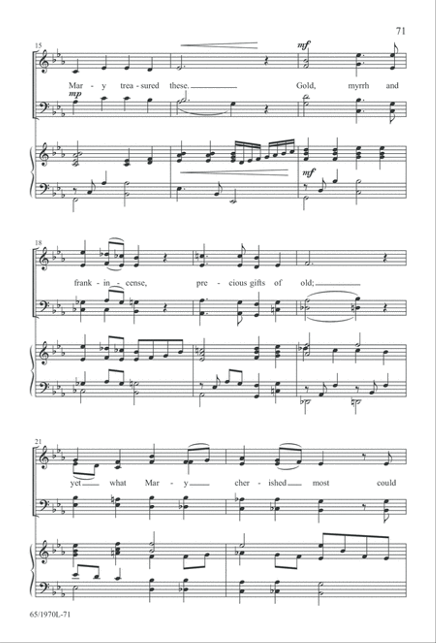 A Great and Mighty Wonder 4-Part scores gallery preview page 72
