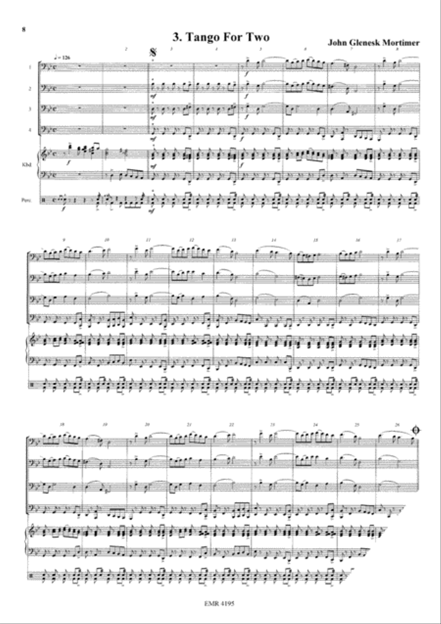 Quartets Volume 2 Euphonium Quartet scores gallery preview page 5