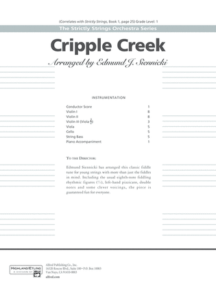Cripple Creek: Score