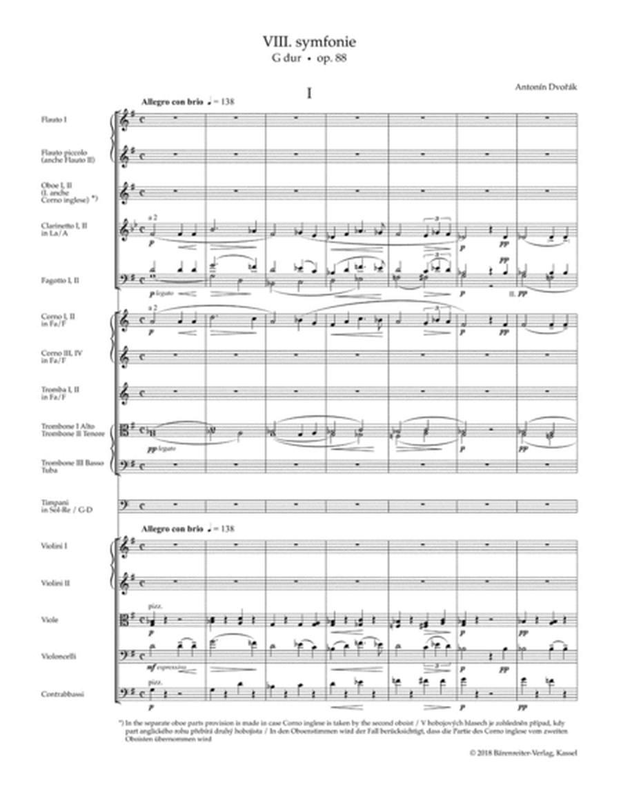 Symphony no. 8 in G major, op. 88