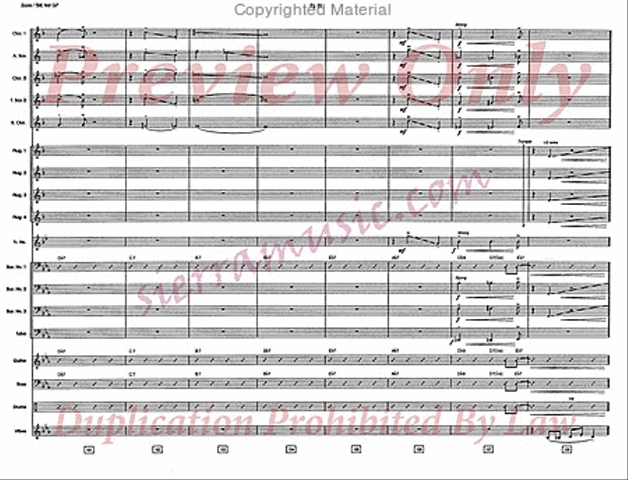 Bill, Not Gil Bill, Not Gil Jazz Ensemble scores gallery preview page 21