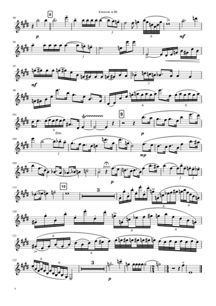Prokofiev Flute Sonata for Clarinet, Op. 94