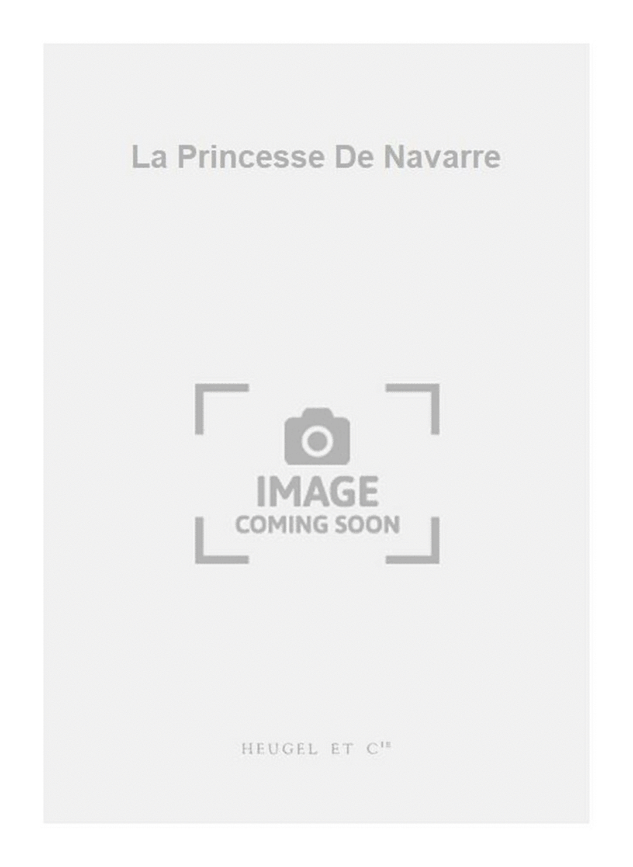 La Princesse De Navarre La Princesse De Navarre Choir scores gallery preview page 1