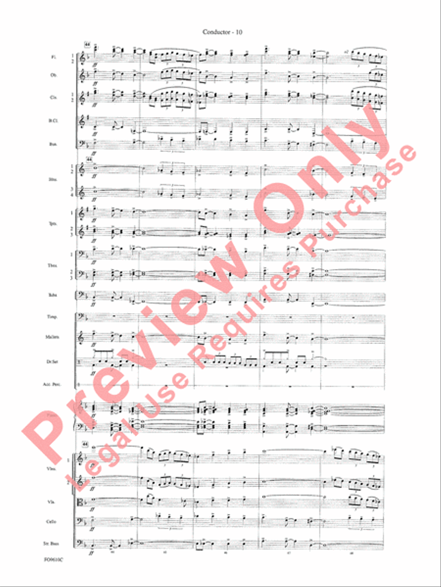 A Salute to the Big Apple Full Orchestra scores gallery preview page 12