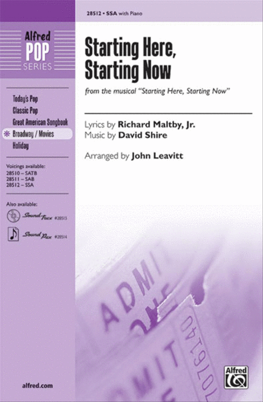 Starting Here, Starting Now Women's Choir scores gallery preview page 1