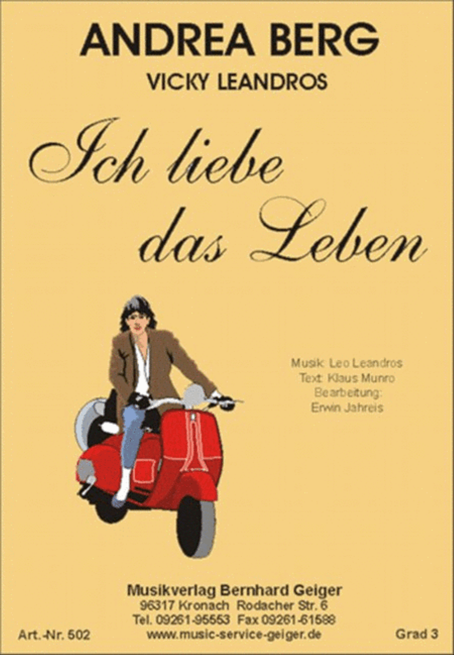 Ich Liebe das Leben Concert Band scores gallery preview page 1