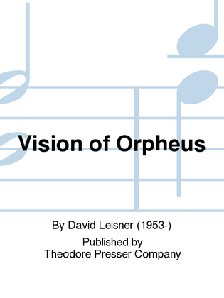 Book cover for Vision of Orpheus