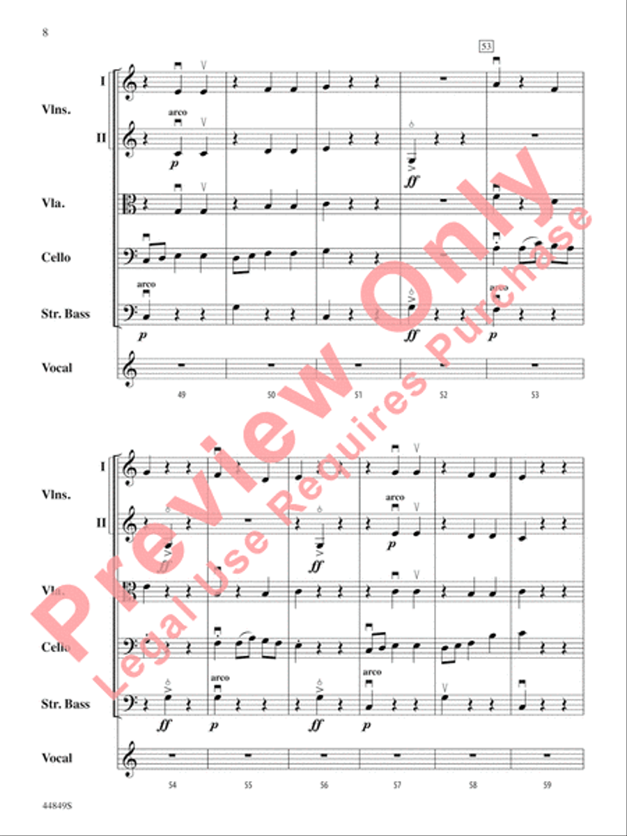 The Sound of a Sound String Orchestra scores gallery preview page 9