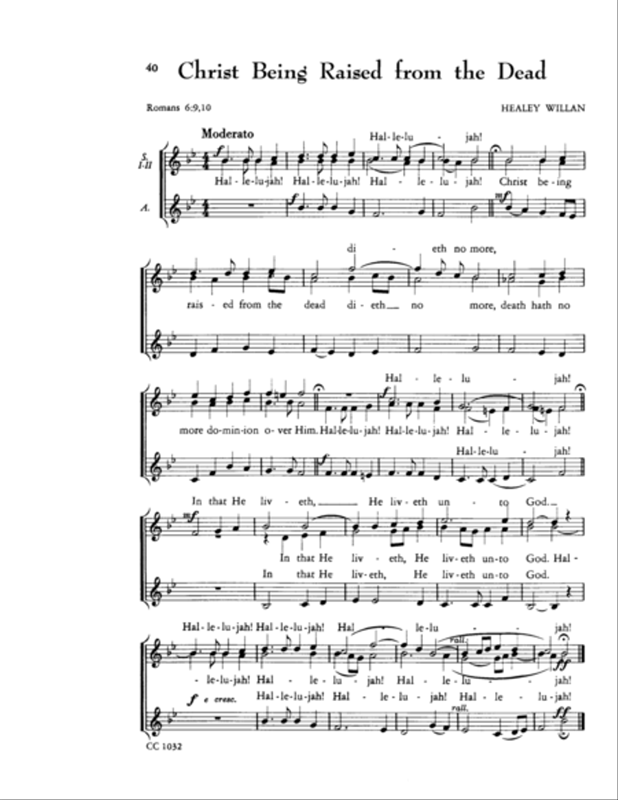 We Praise Thee, Part I Unison Choir scores gallery preview page 20