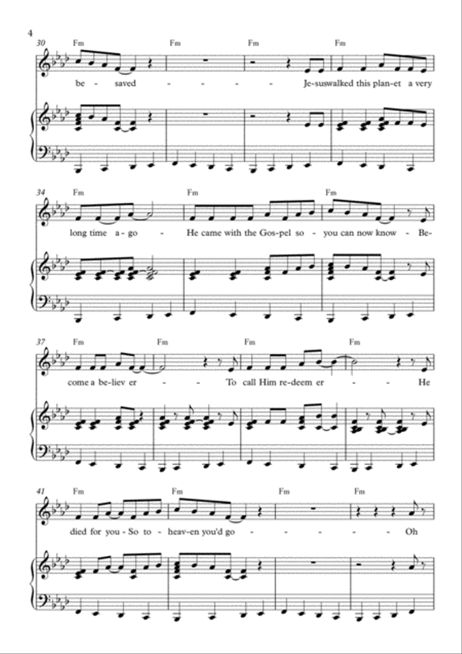Become a Believer Voice scores gallery preview page 4