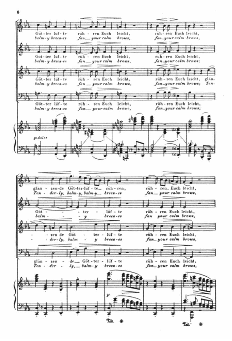 Schicksalslied (The Song of Fate), Op. 54 4-Part scores gallery preview page 5