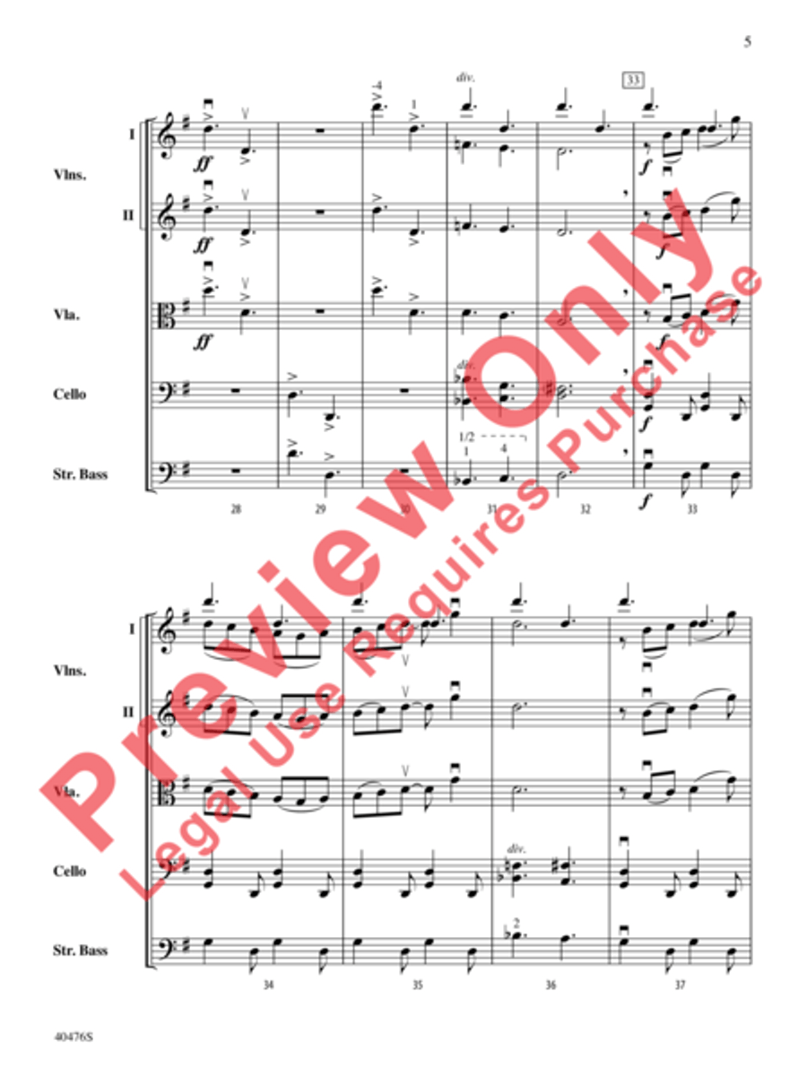 Pastorella String Orchestra scores gallery preview page 6