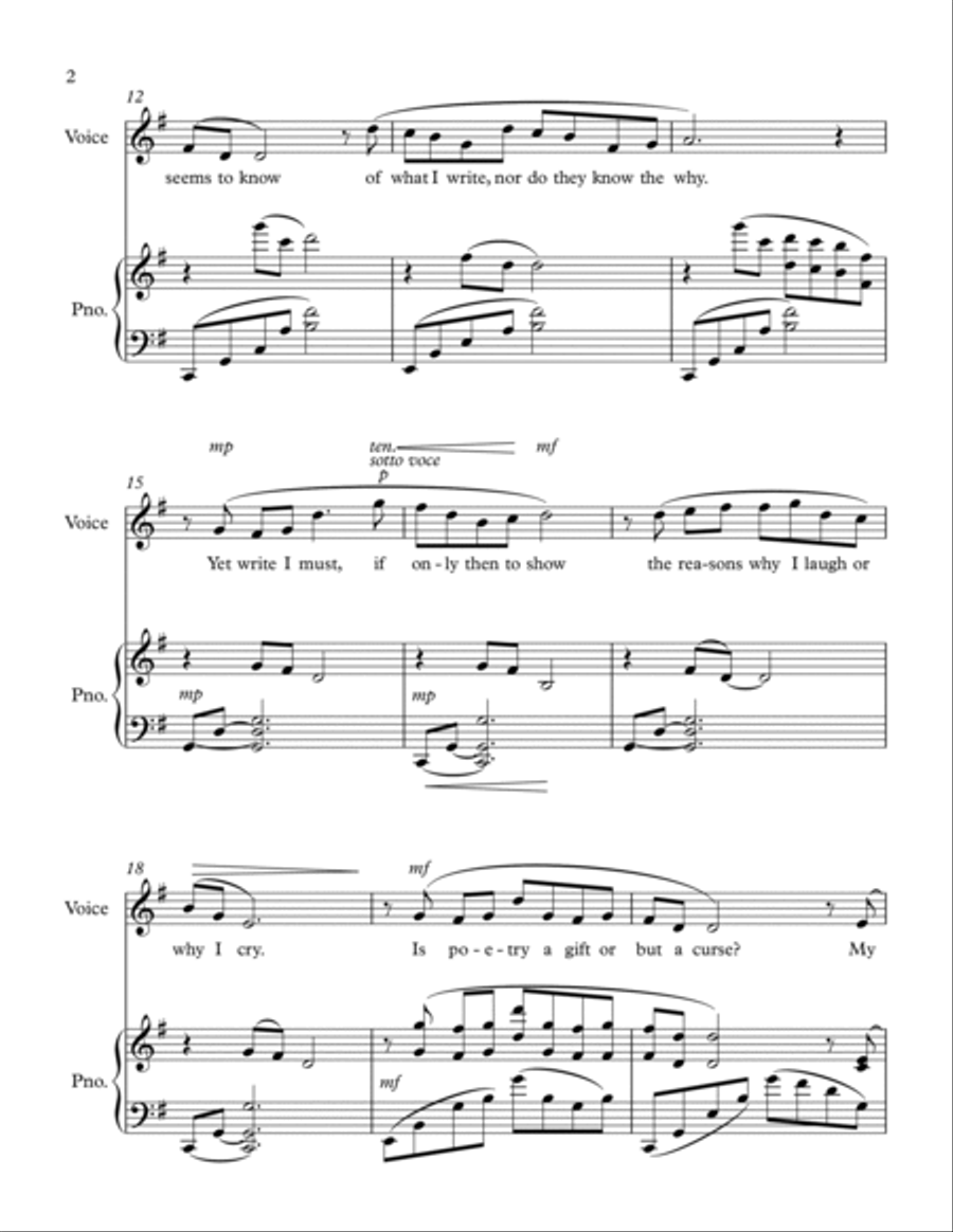Midnight Musings Voice scores gallery preview page 4