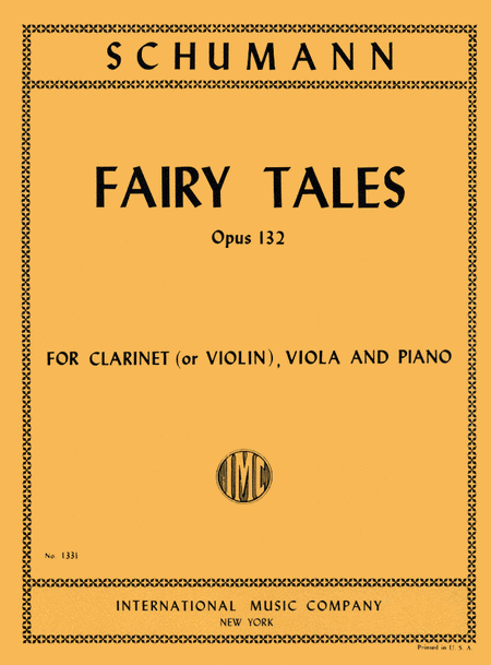 Fairy Tales, Op. 132 for Clarinet (or Violin), Viola and Piano