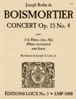 Concert Op. 15, No. 4 (Alto 2 part)