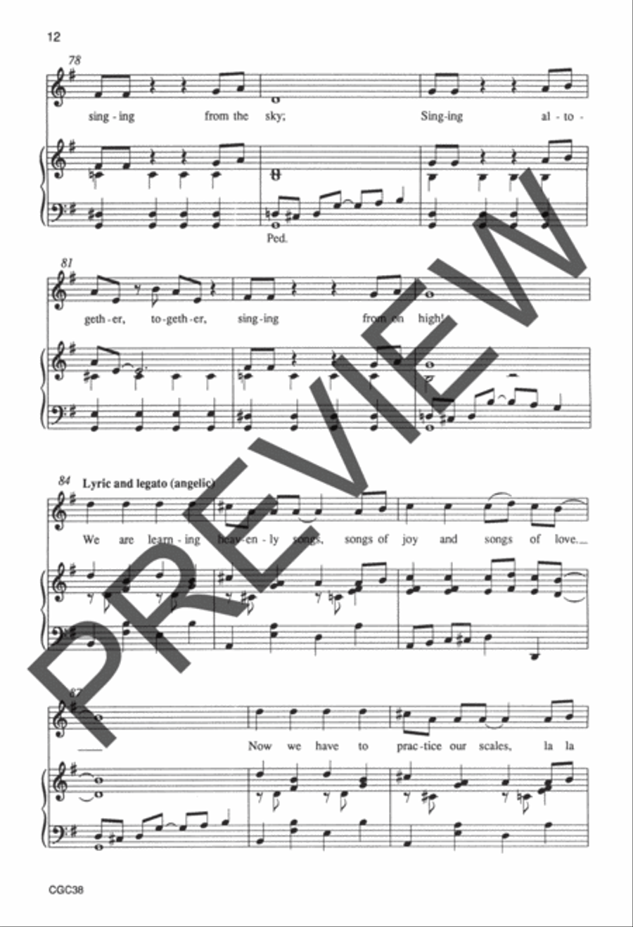Welcome Back, Billy Best Preview Kit (Score & CD) Choir scores gallery preview page 7