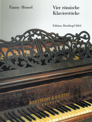 Book cover for 4 Roman Piano Pieces