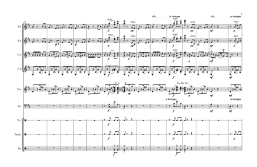 Carmen Suite No. 2 - Habanera for Rondalla Large Ensemble scores gallery preview page 3