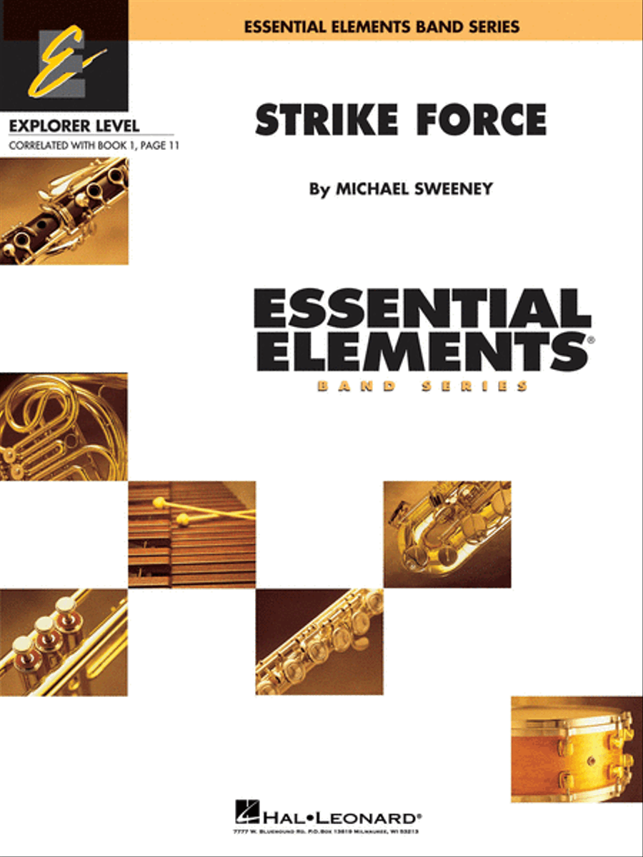 Strike Force Concert Band scores gallery preview page 1