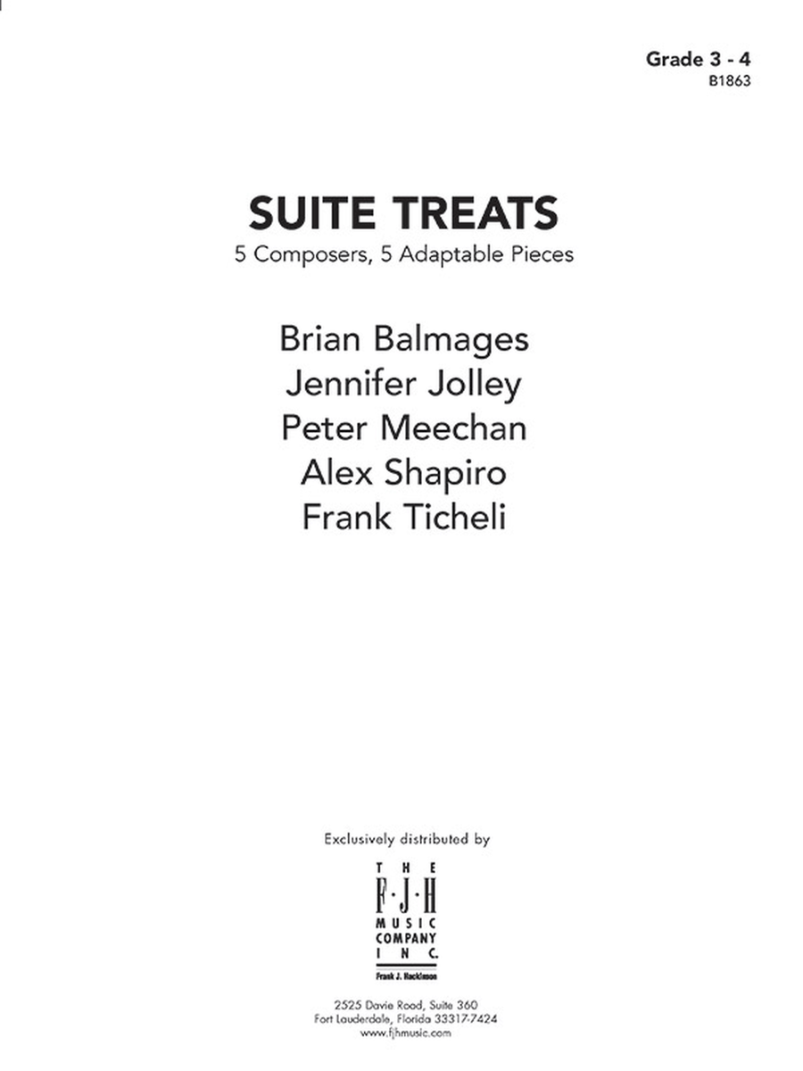 Book cover for Suite Treats