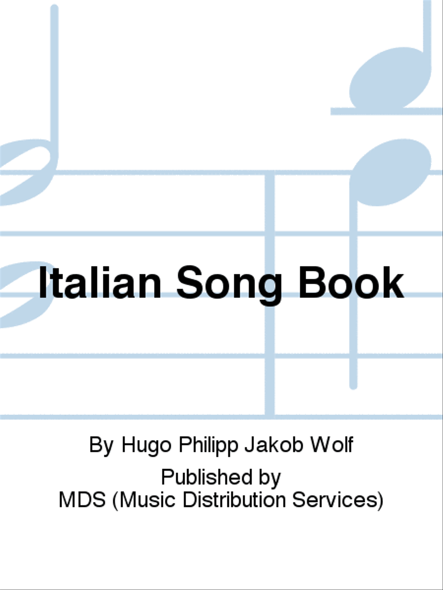 Italian Song Book Italian Song Book Voice Solo scores gallery preview page 1