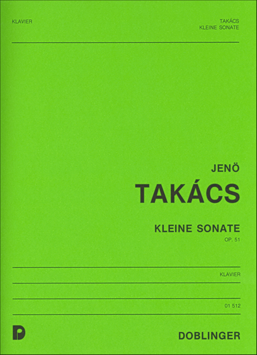 Kleine Sonate op. 51 Piano Solo scores gallery preview page 1