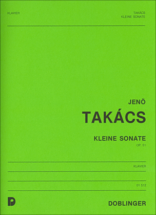 Book cover for Kleine Sonate op. 51