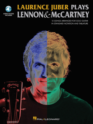 Book cover for Laurence Juber Plays Lennon & McCartney