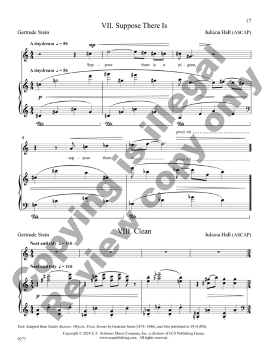 Nine Steins Soprano Voice scores gallery preview page 9