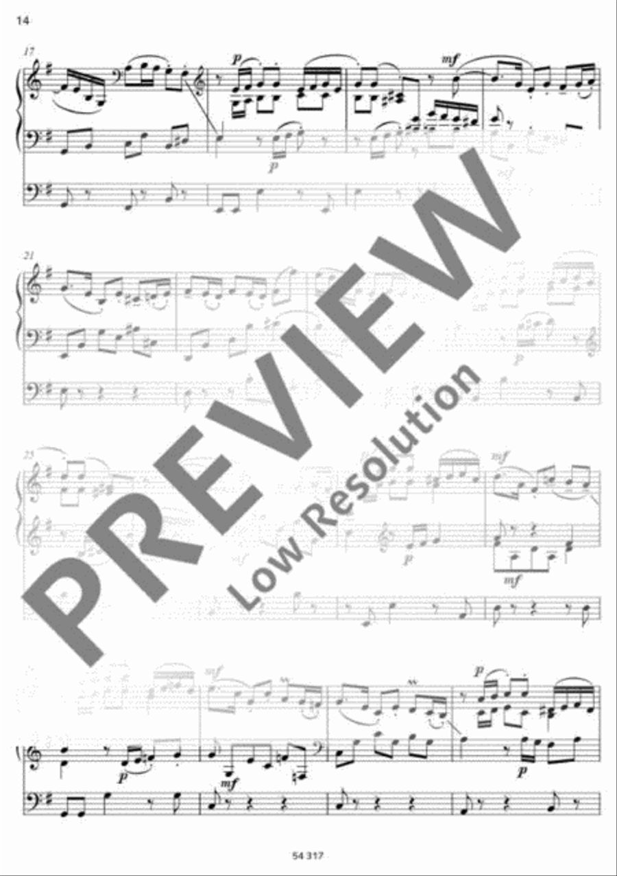 An English Suite Organ scores gallery preview page 15