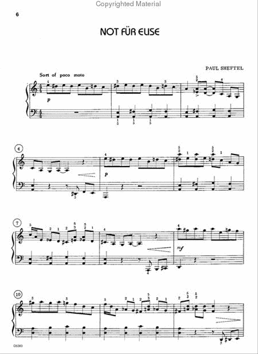 Paul Practical Piano Pieces Piano Solo scores gallery preview page 2