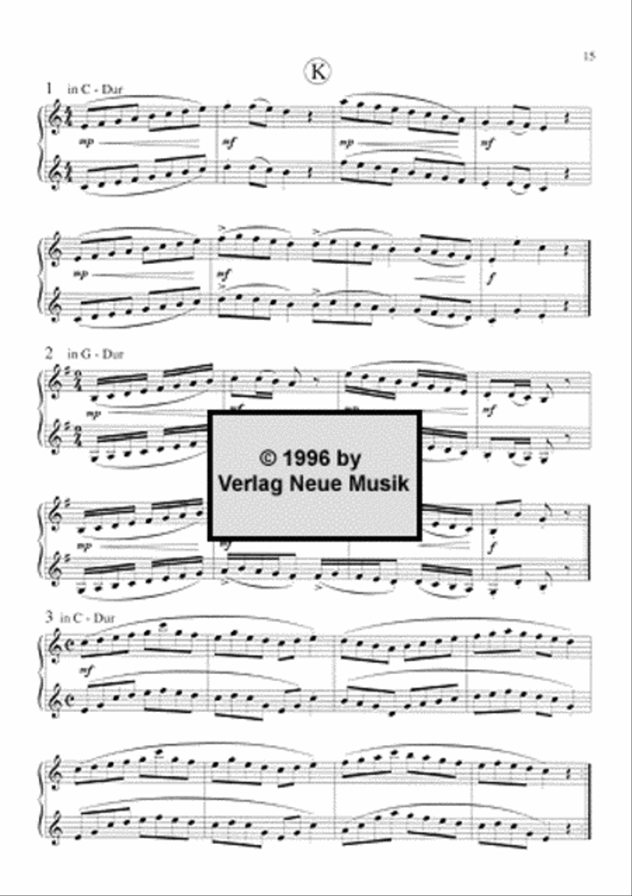 Clarinets in Duet from the Beginning Book 2 Clarinet scores gallery preview page 2