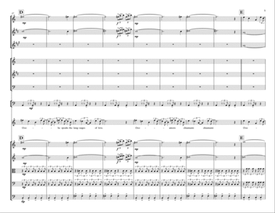 Call Me Call Me Small Ensemble scores gallery preview page 5