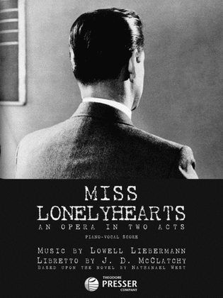 Book cover for Miss Lonelyhearts