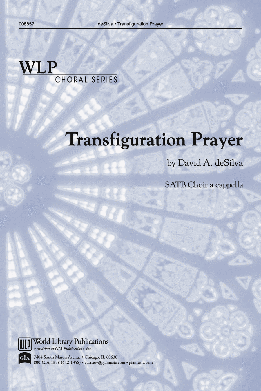 Transfiguration Prayer 4-Part scores gallery preview page 1