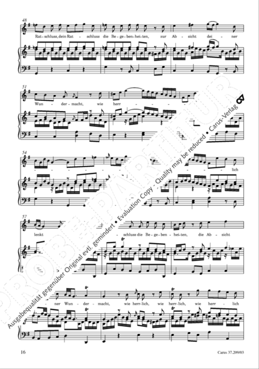 For us a child is born (Uns ist ein Kind geboren) STB scores gallery preview page 17