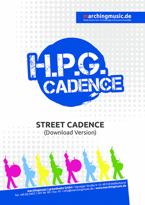 Book cover for HPG Street Cadence
