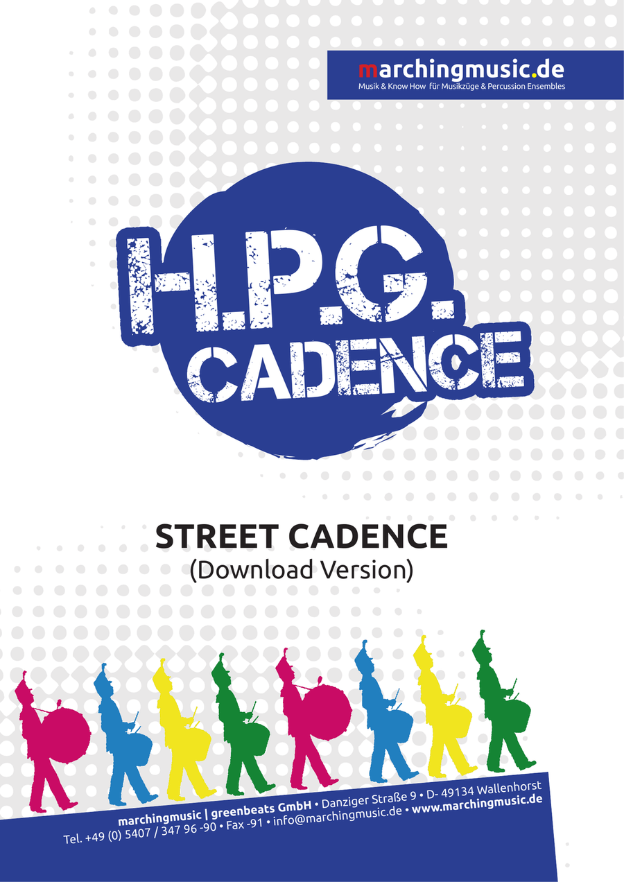 HPG Street Cadence HPG Street Cadence Drum Set scores gallery preview page 1