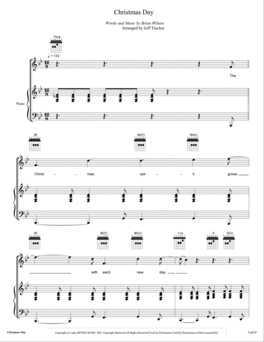 Christmas Day Christmas Day Voice scores gallery preview page 2