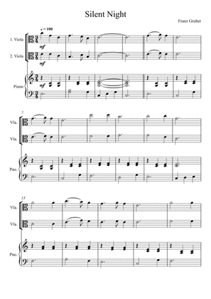 Franz Gruber - Silent Night (Viola Duo)