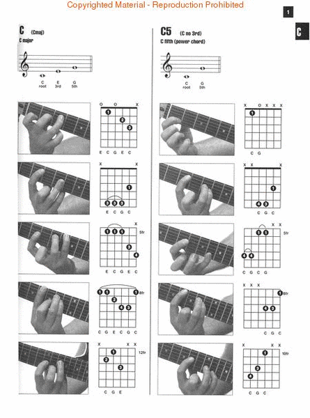 Picture Chord Encyclopedia for Left-Handed Guitarists