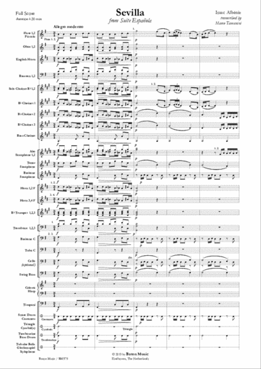 Sevilla Sevilla Concert Band scores gallery preview page 2