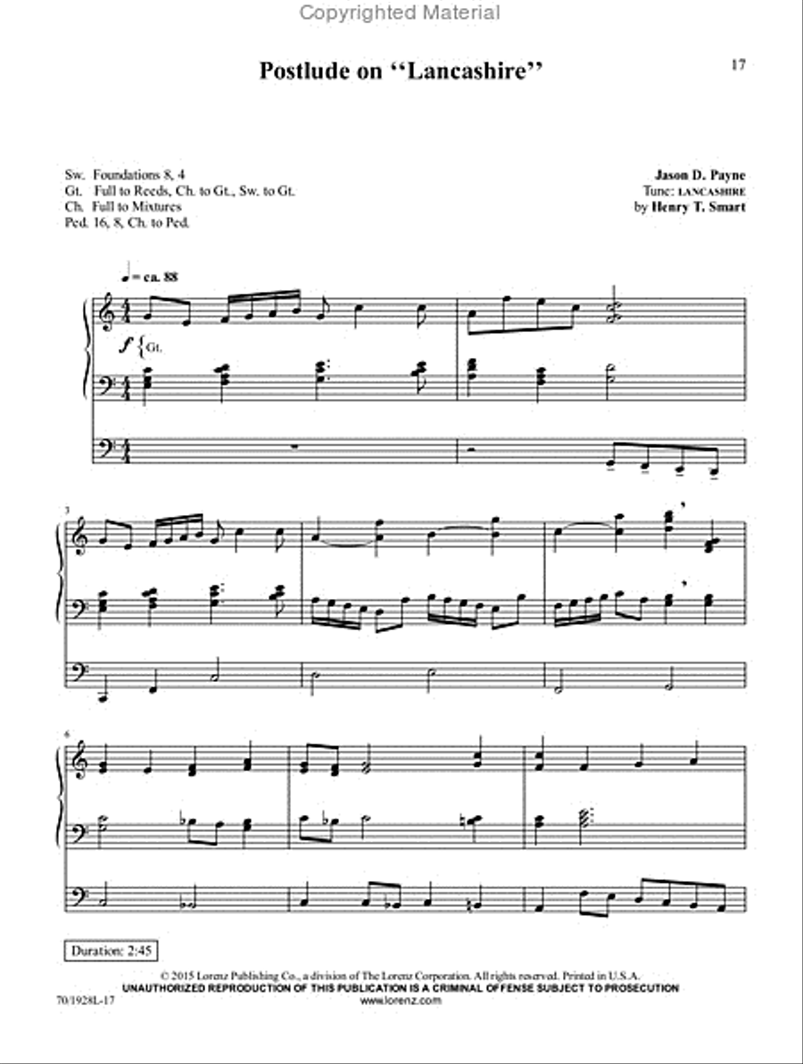 Jubilation! Organ Solo scores gallery preview page 10