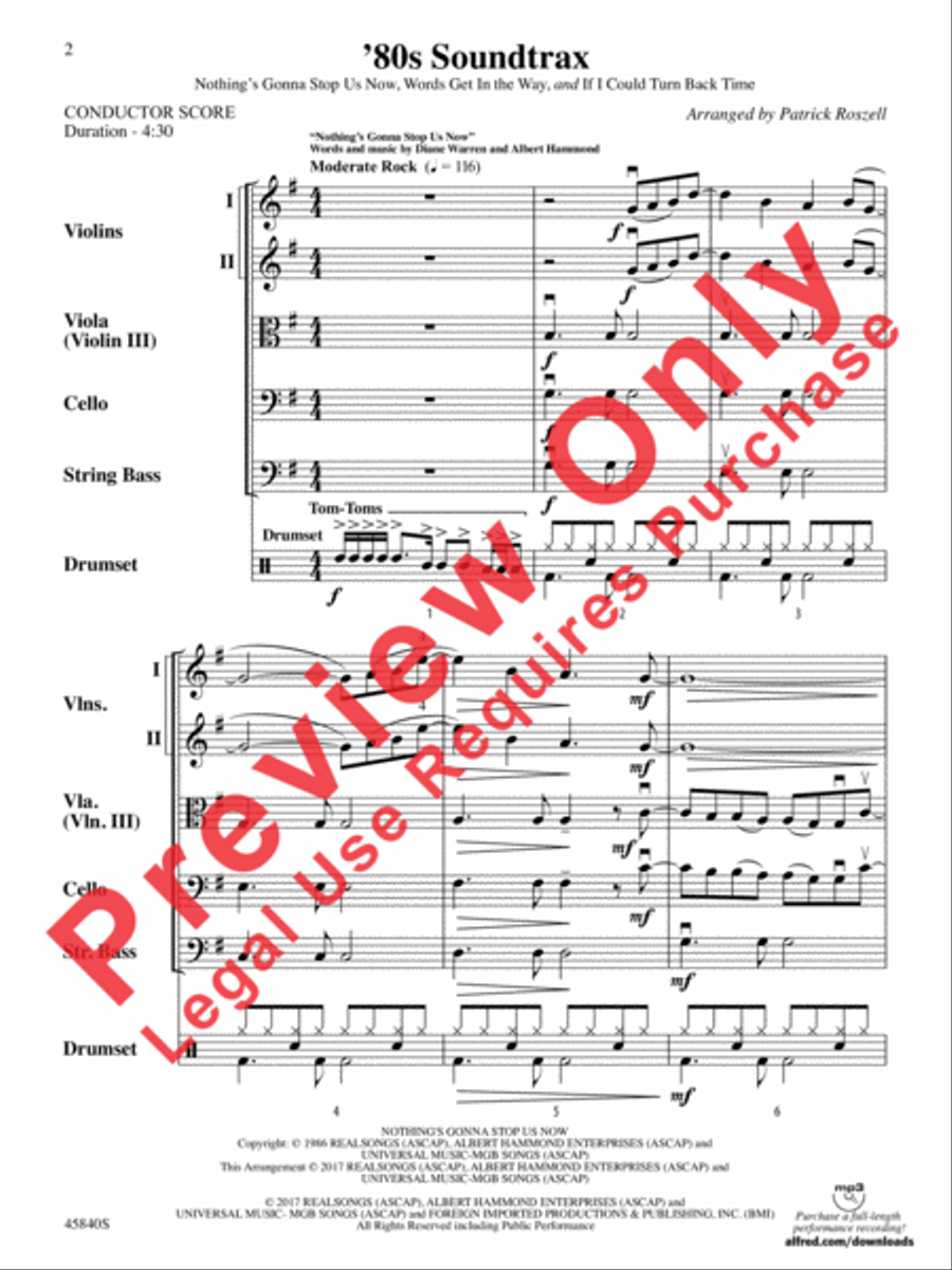 '80s Soundtrax Choir scores gallery preview page 2