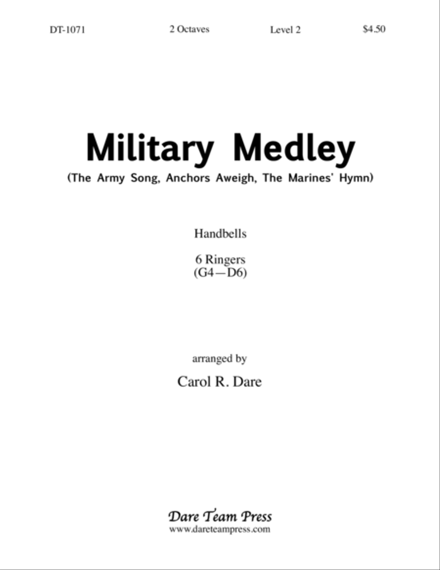 Military Medley 2-Octaves scores gallery preview page 1