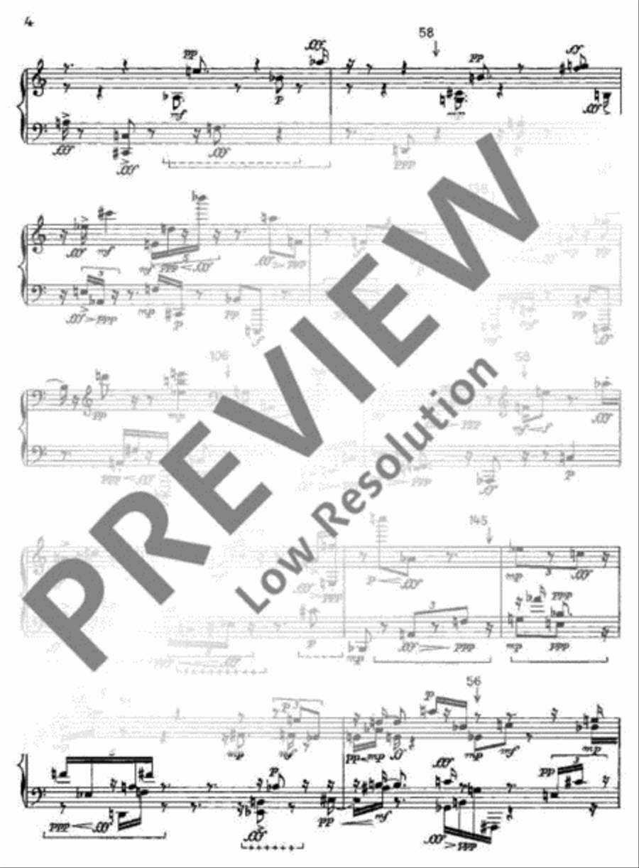 Perspectives for Piano Piano Solo scores gallery preview page 7
