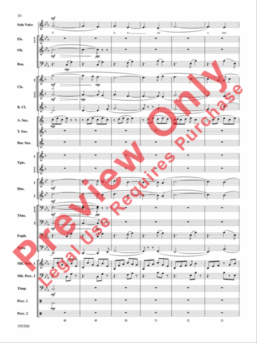 I Was Born for This Concert Band scores gallery preview page 11